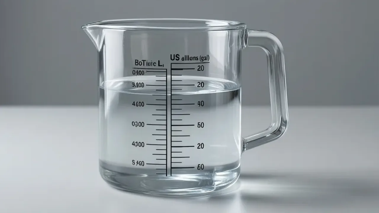24 Liters to Gallons: How Many US Gallons is 24 Liters?