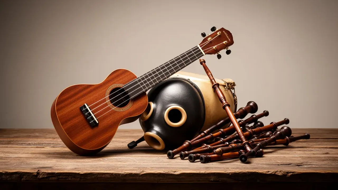 Instruments That Start With U: Ukulele, Udu, and Uilleann Pipes