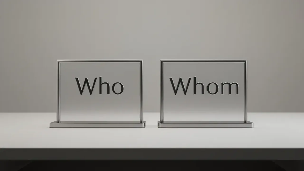 Who vs. Whom: Use Who for Subjects and Whom for Objects